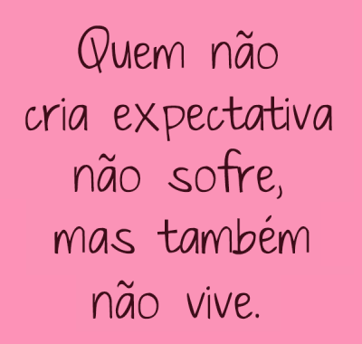 expectativa